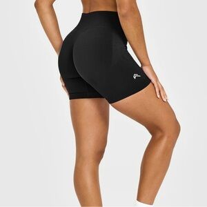 NEW! Oner Active ENHANCELIFT SEAMLESS SHORTS WITH WHITE LOGO Black Medium